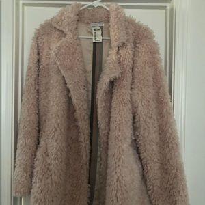 Sherpa Coat (light pink)
